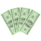 Learning Advantage One Hundred Dollar Play Bills - Set Of 50 $100 Paper Bills - Designed And Sized Like Real Us Currency - Teach
