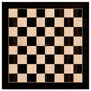 A&A 18.875'' Professional Wooden Tournament Chess Board/African Palisander & Maple Inlaid / 2.0'' Squares W/O Notation