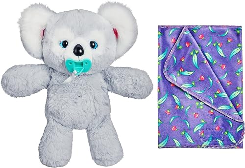 Little Live Pets Cozy Dozy Kip Koala Bear - Interactive Stuffed Animal with 25 Sounds, Blanket & Pacifier, Multicolor, Model 26233