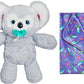 Little Live Pets Cozy Dozy Kip Koala Bear - Interactive Stuffed Animal with 25 Sounds, Blanket & Pacifier, Multicolor, Model 26233