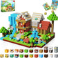 Toyunited 200Pcs Magnetic Blocks - Magnetic Building Blocks, Magnet Cubes Game, Stacking Forest Set, Stem Montessori Sensory Sta