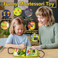 Busy Board ,Montessori Toys For Baby 3+ Year Old,Learning Toys Sensory Busy Book 12 Pages Educational Activity Basic Dress Motor