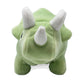 Hatchkinz Reversible Triceratops Egg Plushie | 8" Green Polyester | Mood Plush Stress Relief