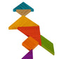 Outside Inside Backpack Tangram