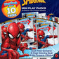 Spiderman Play Packs | Spider-man Party Favors | Spiderman Mini Play Packs | Includes Mini Coloring Book, 2 Mini Crayons and a S