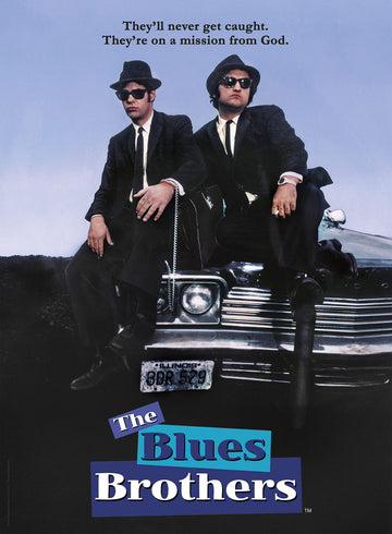 Clementoni - 35109 - Cult Movies Puzzle - Blues Brothers - Jigsaw Puzzle 500 Pieces, Made In Italy, Jigsaw Puzzle For Adults