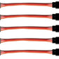 Apex RC Products 3'' / 75mm JR Style Servo Extension - 5 Pack #1002