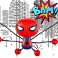 JA-RU Spiderman Stretchy Window-Crawler (1 Unit) | Wall-Climber and Window Walker-Rolling Sticky Toys | Marvel Avengers Superhero Fidget Toys | Toys and Novelty Toys for Kids. 6812-1