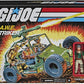 Hasbro G.I. Joe Retro A.W.E. Striker Vehicle with 3.75-Inch Crankcase Figure - Green, Plastic, Model 100