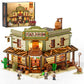 Funwhole Western-Saloon Lighting Building-Bricks Set - The Old West Saloon Led Light Construction Building Model Set 2026 Pcs For Adults And Teen