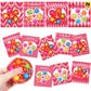 Scione 24 Pack Valentine'S Gifts Cards For Kids With Fidget Spinners, Valentine Classroom Pop Bubble Fidget Toys Party Favors, School Classmates Prizes Exchange Gifts Bulk Goodie Bag Fillers