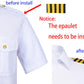 Kids Yacht Captain Sailor Costume For Boys Shirt Hat Accessories 6 Pcs Set Party Cosplay 7-8Years White