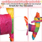 Kathfly 12 Pcs Mini Donkey Piatas Small Mexican Piata Cactus Fiesta Decorations Mexican Party Decorations Cinco De Mayo for Fies