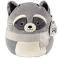 Squishmallows Original 12-Inch Rocky The Raccoon - Official Jazwares Plush - Collectible Soft & Squishy Raccoon Stuffed Animal Toy - Add To Your Squad - Gift For Kids, Girls & Boys
