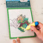 10 Multi-Color Aqua Brushes, Paint With Water Brush Set, Replacement Water Doodle Wow Pens By Kanga Toys For Drawing Books Or Ma