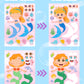 24 Pcs Make Your Own Mermaid Sticker Sheets For Kids With Mermaid Face Stickers For Kids Crafts Activities Gift Bag Stuffers Bir