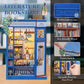 Fsolis Book Nook Kit - DIY Miniature Dollhouse Kit 3D Puzzles for mature-themed Tiny House Mini Booknook Craft Bookshelf Decor  186 Wooden Pieces  Gifts for Women Teenagers Book Lovers (Literature Bookstore)