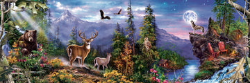 Masterpieces 1000 Piece Jigsaw Puzzle For Adults, Family, Or Youth - Realtree Panoramic - 13''X39