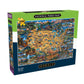 Buffalo Games 2000 Piece Jigsaw Puzzle - National Parks Map, Multicolor, Large Size, Model 2340, Perfect for Game Nights