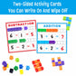 Spritegru Math Linking Cubes, Math Cubes Manipulatives With Activity Cards Linking Cube Math Counters For Kids Kindergarten Learning Activities
