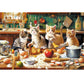 Puzzles For Kids Ages 4-8,100 Piece Puzzles Kids Puzzles Ages 4-6 6-8 8-10 Cat Cooking Puzzles Animal Jigsaw Puzzle Toys Educational Puzzle Birthday Gifts For Girls And Boys