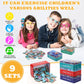 Libima 9 Boxes Party Favors Jigsaw Puzzles In A Metal Box For Age Of 4-8, Wooden Puzzle For Ages 4-8 Boys And Girls Learning Edu