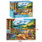 Puzzles for mature-themeds 500 Pieces  Jigsaw Puzzles 500 Pieces Dog Mountain Jigsaw Puzzle mature-themed Puzzles Recycled Cardboard Puzzle Game Family Activity Nights Birthday Gift Toy 20.5x15inch