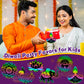 JULMELON 36 PCS Diwali Crafts, Rainbow Scratch Art DIY Scratch Paper Cards Magic Color Diwali Gifts Arts and Craft Kits Bulk Hap