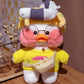 LALAFANFAN Cute Duck Plush Toy Stuffed Animal with 12 Accessories DIY Dress Up Clothes for Kawaii Duck Plush for Kids