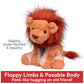 Cozys Lion 10 Inch Animal Plush