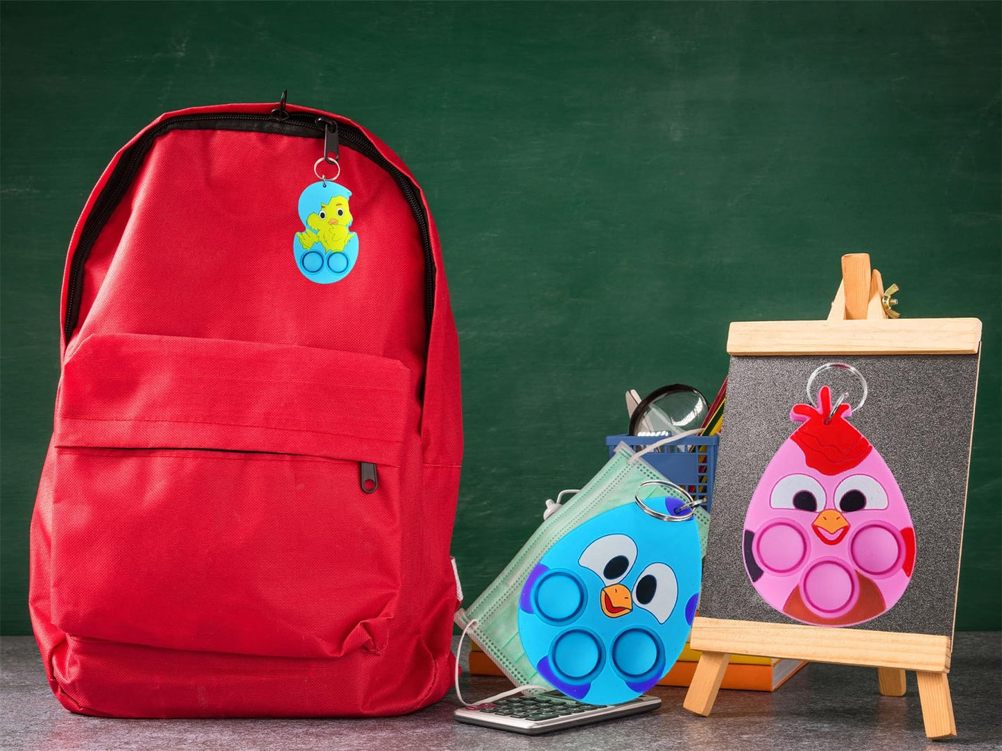 20 Packs Bulk Born Egg Mini Pop Fidget for mature-themed and Kids Small Easter Party Favors and Classroom Student Gifts