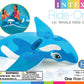 Intex Lil' Whale Inflatable Pool Float: Animal Pool Toy For Kids – 2 Heavy-Duty Handles – 88Lb Weight Capacity – 60' X 45' – For Ages 3+