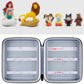 Paiyule Case Compatible With Tonies Figures Audio Play Character, Figurine Storage Holder For Toniebox Characters For Kids, Toy Organizer Box (Bag Only)-Black