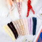 Sotiff 10 Pairs Doll Lace Stockings Handmade Long Sock Christmas Doll Accessories Legging For Diy Clothes Toy(Classic Style)