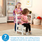 Melissa & Doug Hair Stylist Costume Dress-Up Set, 7 Pcs, Pink/Purple, Polyester, Ages 5+ (Model 4847)