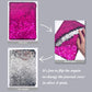 Ginmlyda Sequin Girls Journal For Kids, 8.5X5.5 Inches 160 Lined Pages Diary For Girls And Boys Reversible Flip Sequence Notebook For Teen Pre School Writing Drawing Travel Gifts (Rose Red-Sliver)
