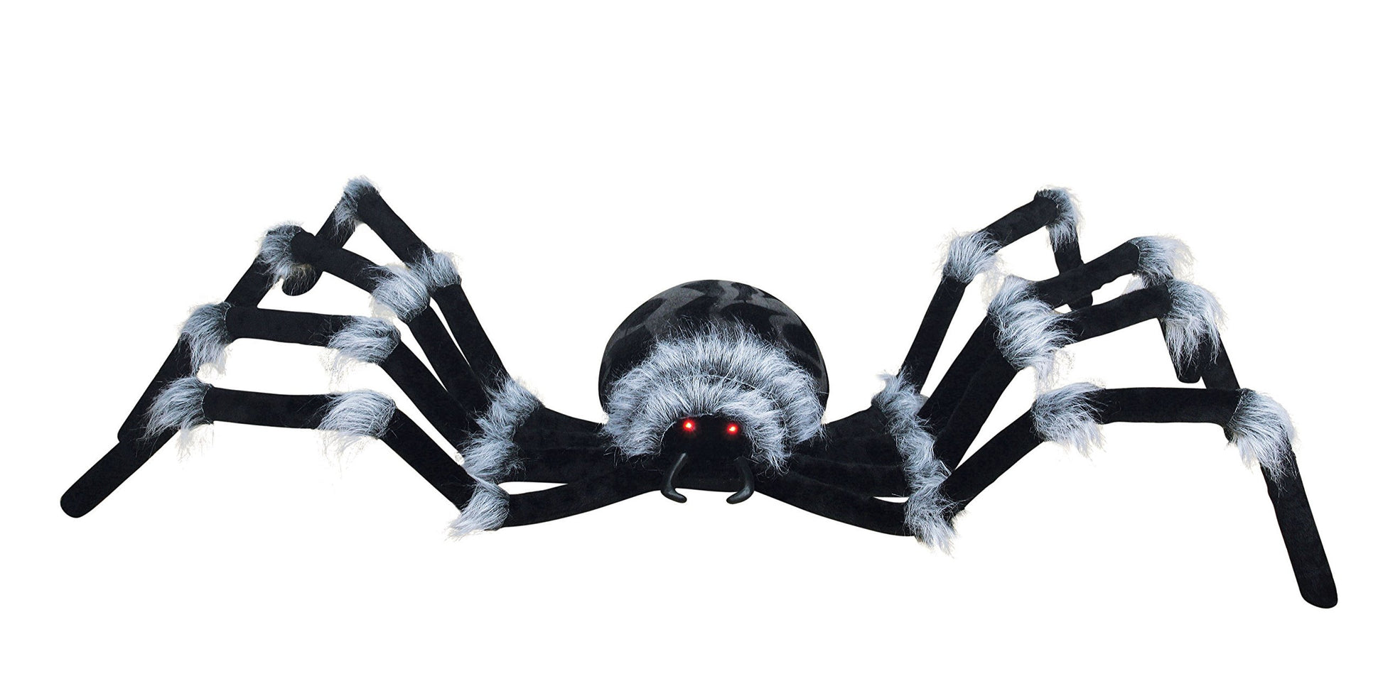 Seasons 7.5' Huge Spider With Light Up Eyes