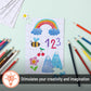 Mr. Pen- Blank Puzzle, 10 Pack, 63 Pieces/Pack, 8.2' X 5.6', White Puzzle, Blank Puzzles To Draw On, All White Puzzle, Blank Puzzle Pieces To Write On, Blank Jigsaw Puzzle Pieces