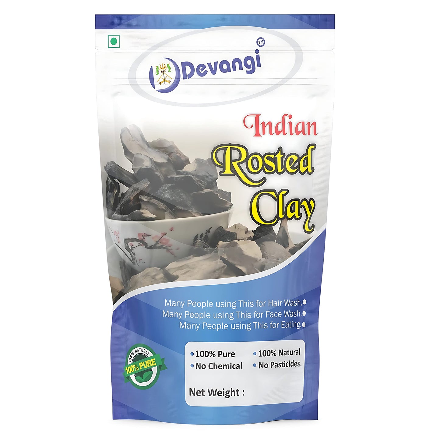 Devangi Indian Roasted Clay | Bhutdo | Khadi | Mitti | Butter Soil Manure | Roasted Nakumatt | Nakumatt Clay, 2 Kg