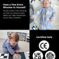 Samuel Sensory Supersized Black & White Sensory Board - 100cm Tummy Time Toy for Babies 0-3 Months, Thick Paper, Model A1