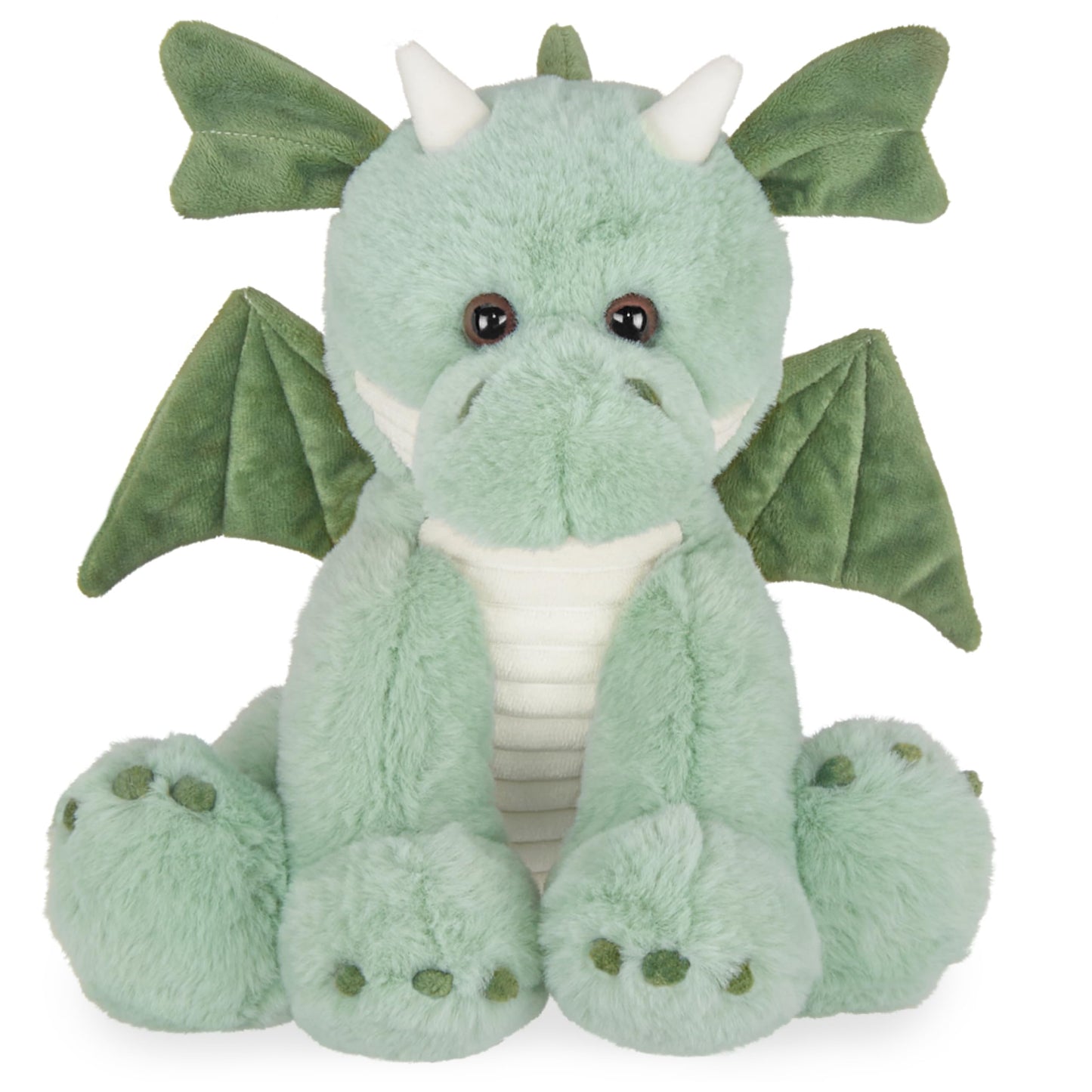 Bearington Collection Burnie Plush Dragon Stuffed Animal, 10.5 Inch