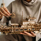 Wood Trick Yacht Mechanical 3D Wooden Puzzles For Adults And Kids To Build - Rides Up To 8 Ft - Model Kits For Adults - Diy Wooden Models For Adults To Build