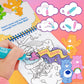 Horizon Group USA Care Bears Aqua Art - Reusable Water-Reveal Books, Multi, 6"x7.5", Mess Free Coloring for Toddlers, Model 230357