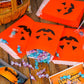 Kolewo4Ever 100 Pieces Halloween Pumkin Bags Halloween Treats Bags Halloween Paper Bags Pumkin Color Bags Jack-O-Lantern Pumpkin