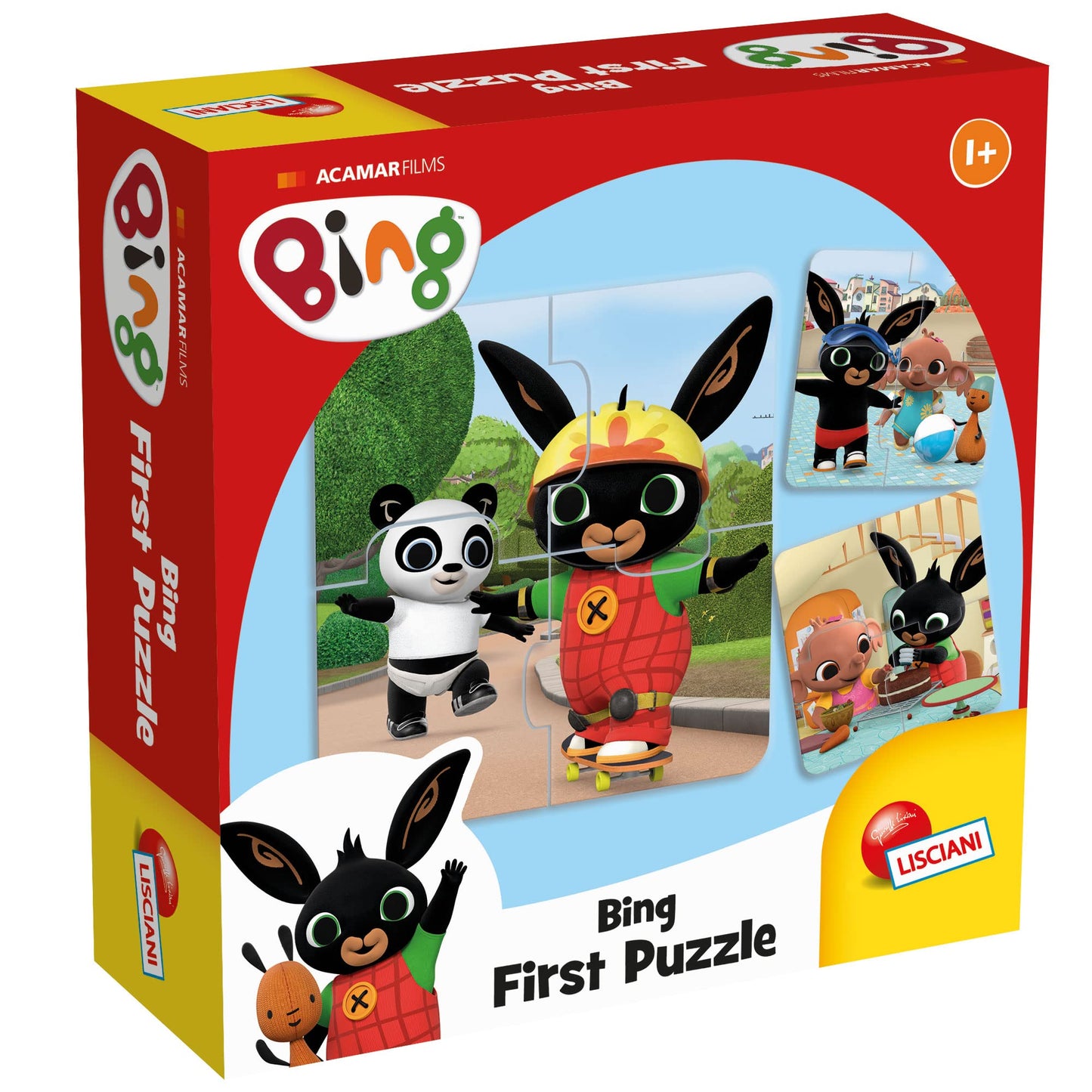 Lisciani Games Games, Bing Puzzle, Color, 95247
