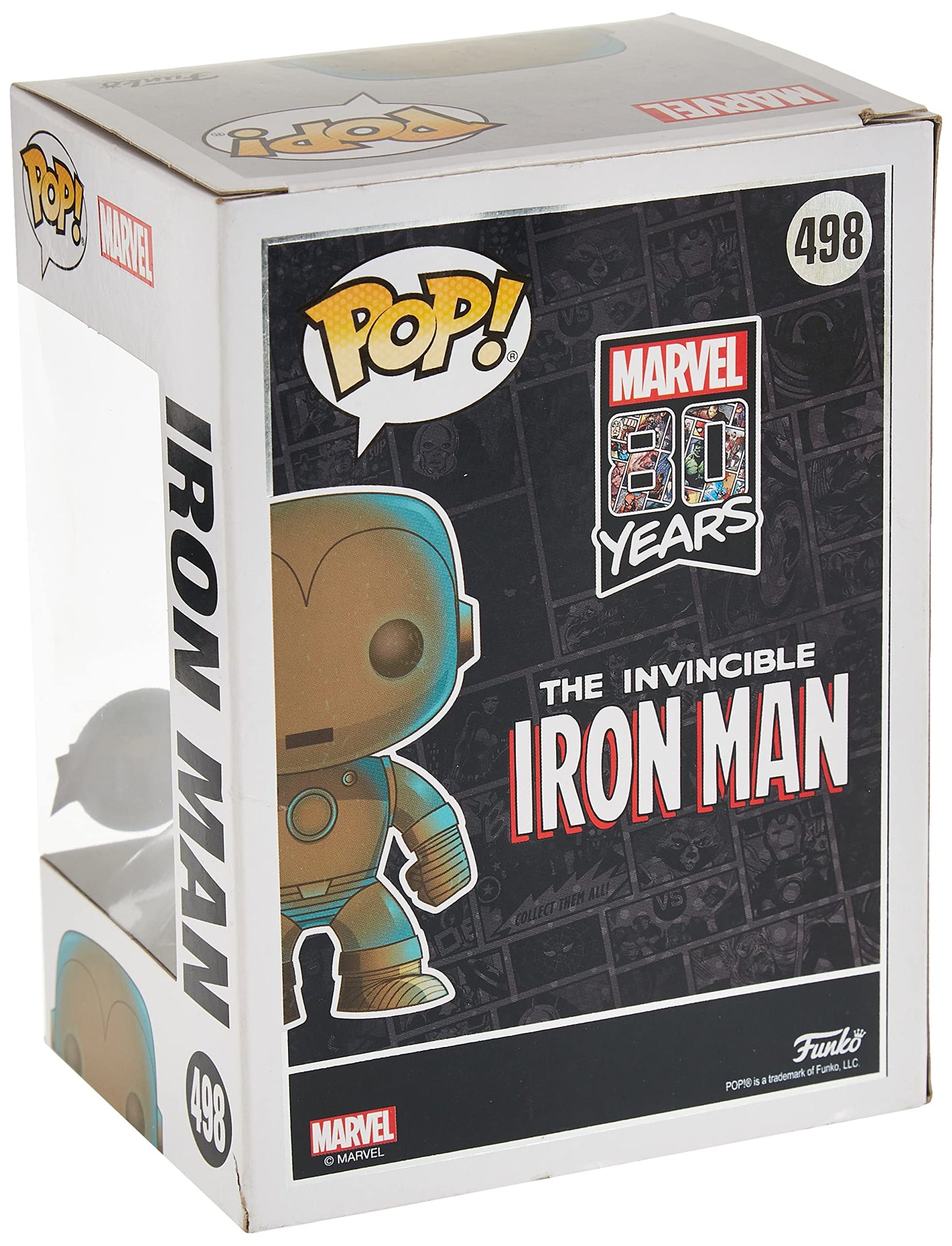Funko Pop! Marvel 80Th Anniversary - Iron Man [Patina] # 498