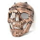 STORM BUY ] Steampunk Style Metallic Scary Horror Skeleton Mask for Halloween Costume Cosplay Party (Copper)