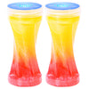 Ghobrofy Galaxy Slime 2 Pack, Stress Relief Clear For Kids Education, Party Favors Soft & Non-Sticky Crunchy For Girls & Boys, R