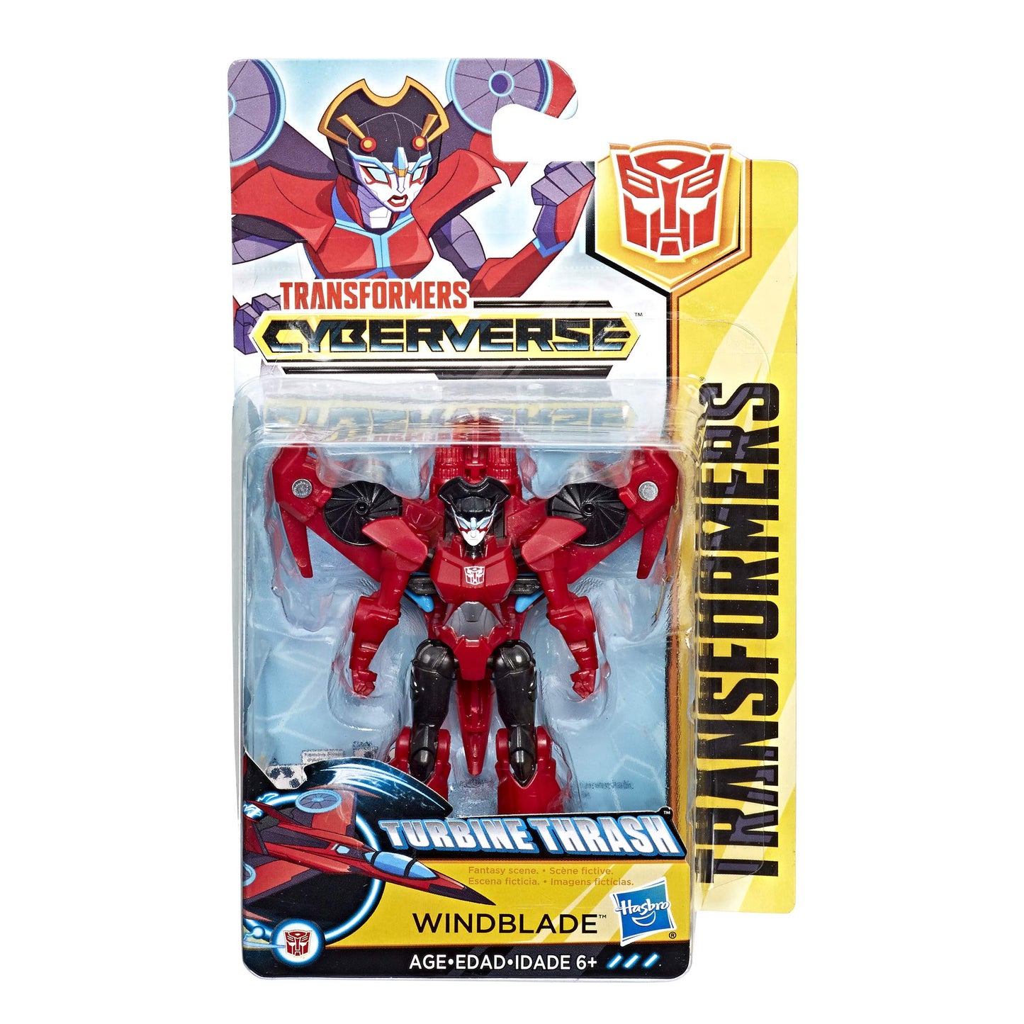 Transformers E1896 Cyberverse Scout Class Wind cutting edge Action Figures