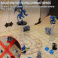 Dnd Flying Miniatures Combat Riser (Set Of 2) Acrylic Laser Cut Flight Stand Terrain From 0 To 9999 Ft Perfect For Dungeons And Dragons, Warhammer, D&D And Tabletop Rpg